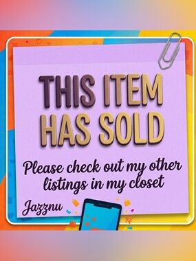 SOLD! Please check out my other listings✌️☺️